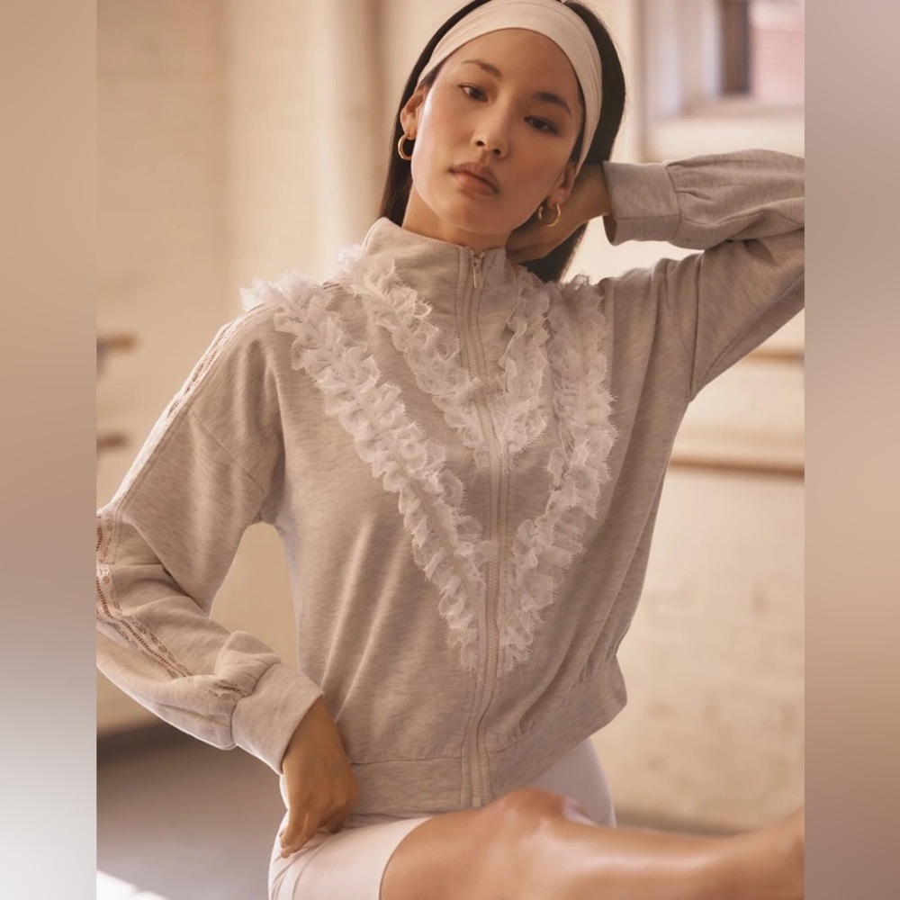 ANTHROPOLOGY Daily Practice‎ by Anthropologie Curveball Knit Jacket